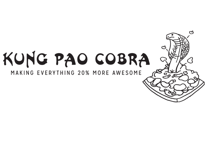 kung pao cobra t-shirts logo design