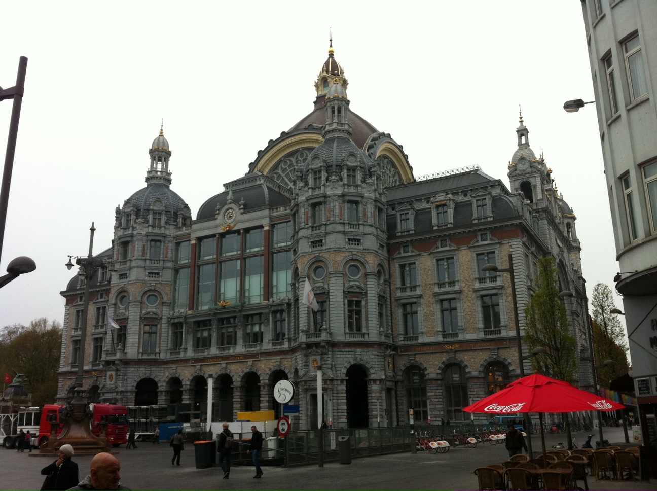 Antwerp Train Station Belgium